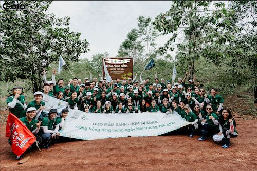 Gaia đã có cơ hội thực hiện chuyến đi trải nghiệm thiên nhiên & trồng 1000 cây tại rừng Đồng Nai với sự tham gia của 150 nhân sự đến từ Nestlé Vietnam.