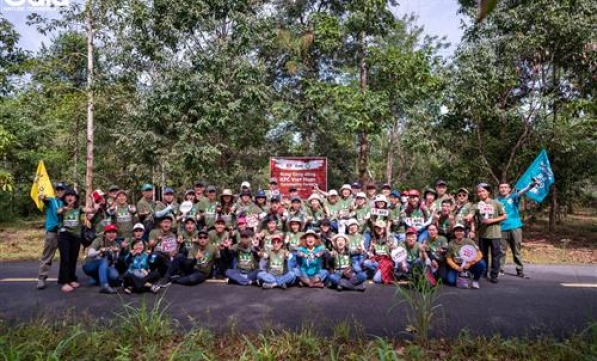  05.08.2022| KFC TRỒNG 500 CÂY TẠI RỪNG ĐỒNG NAI GÓP PHẦN ỨNG PHÓ VỚI BIỂN ĐỔI KHÍ HẬU