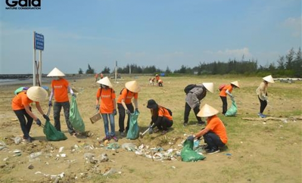 VF ASIA ĐỒNG HÀNH CÙNG GAIA : LÀM SẠCH CẦN GIỜ - KIẾN TẠO TƯƠNG LAI XANH.