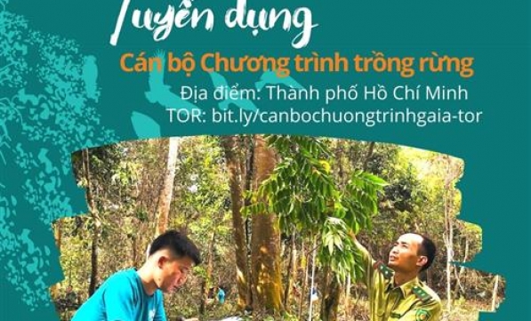 CÁN BỘ CHƯƠNG TRÌNH TRỒNG RỪNG 
