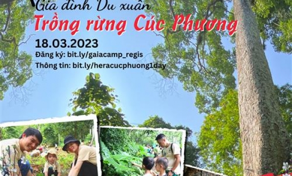 GIA ĐÌNH DU XUÂN TRỒNG RỪNG CÚC PHƯƠNG