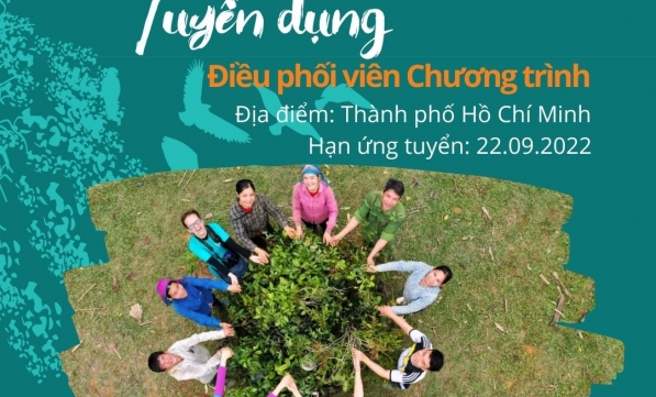 GAIA TÌM KIẾM ĐIỀU PHỐI VIÊN CHƯƠNG TRÌNH TRỒNG RỪNG