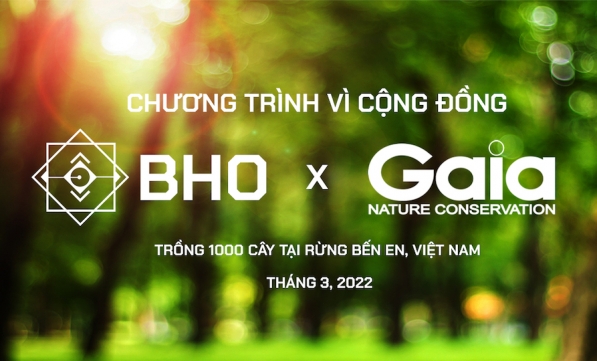 GÓP 1000 CÂY CHO RỪNG BẾN EN, BHO KHỞI ĐẦU HÀNH TRÌNH PHÁT TRIỂN XANH 