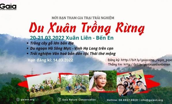 TRẢI NGHIỆM DU XUÂN TRỒNG RỪNG