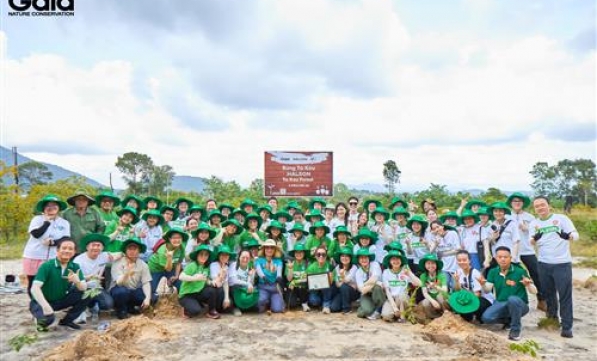HALEON VIỆT NAM TRỒNG 400 CÂY GÓP SỨC PHỦ XANH TÀ KÓU