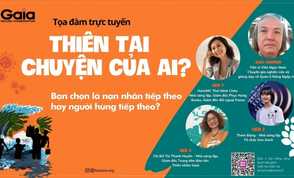 TOẠ ĐÀM: THIÊN TAI - CHUYỆN CỦA AI? - CUỘC TRÒ CHUYỆN CỦA 4 THẾ HỆ