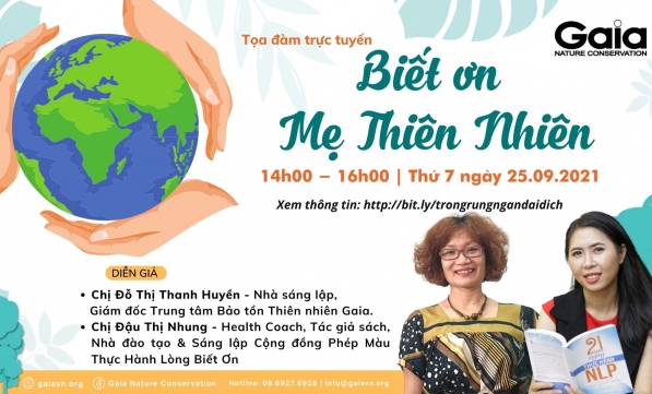  THỰC HÀNH BIẾT ƠN MẸ THIÊN NHIÊN CHO SỨC KHỎE TINH THẦN TRONG MÙA DỊCH