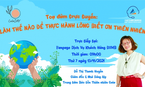 THỞ, CƯỜI & CẢM ƠN MẸ THIÊN NHIÊN