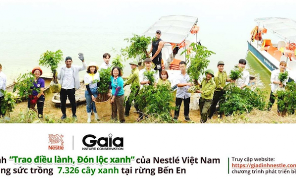 CÙNG NESTLÉ “TRAO ĐIỀU LÀNH-ĐÓN LỘC XANH